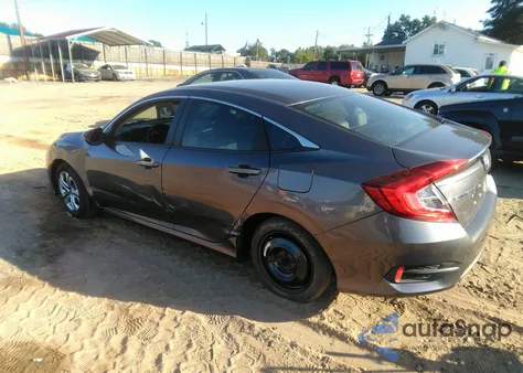 2016 Honda Civic Lx из США, поврежденный, VIN 19XFC2F56GE020450